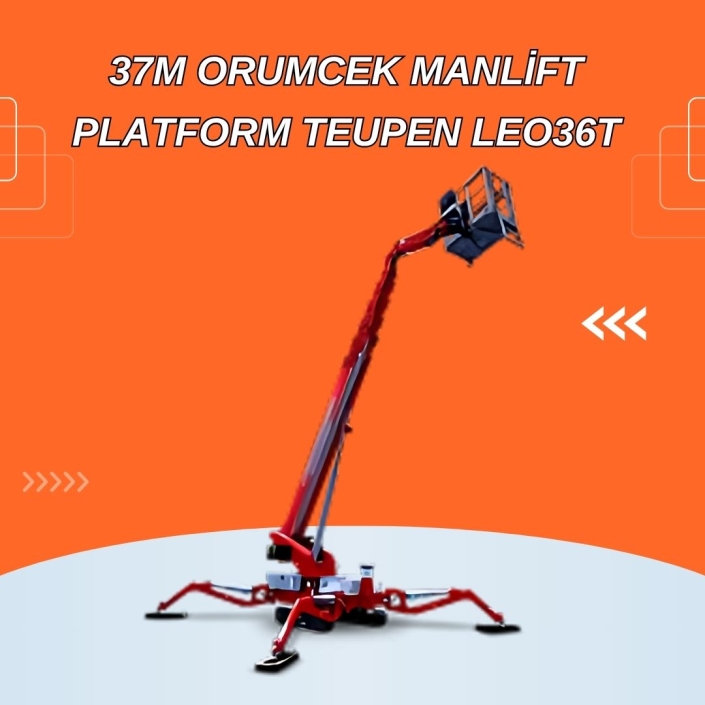 37M Örümcek Manlift Platform TEUPEN LEO36T